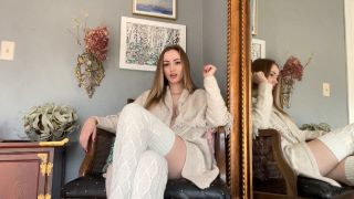 online video 32 spit fetish Mistress Victoria - Sweater Weather JOI Extreme Tease with MistressVictoria (NUDE), strip tease on fetish porn-3