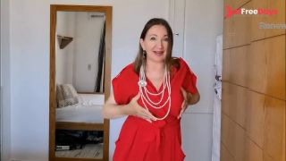 [GetFreeDays.com] Hot busty GILF as Material girl. Sexy striptease. Porn Video January 2023-1