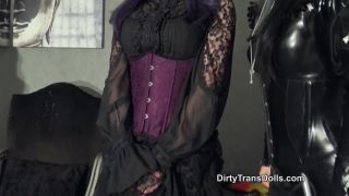 Dirty Trans Dolls Fetish Liza, Sasha De Sade, Natalie Goth Tv Finishing School (Femdom porn)-1