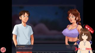 [GetFreeDays.com] Summertime saga FHD 43 - Thinking about the busty blonde cheerleader - Jazziuu - Gameplay Sex Film July 2023-4