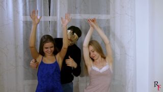 RussianFetish - Put your hands up! Olesya and Leya Tickling!-6