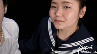 online adult video 27 An Hayase & Miku Aida swallows tons of thick white cumshots [Full HD 601.6 MB] - cum in mouth - bukkake porn we love bukkake-3