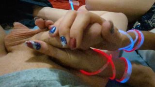 Richelle Rose13 - 4th Of July POV Close Up Hand Job With Dripping Cum And Pretty Nails-8