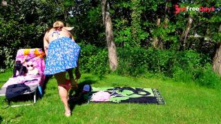 I try my Playboy Bikinni on my garden TRY ON and BACKSTAGE 216 free version-2