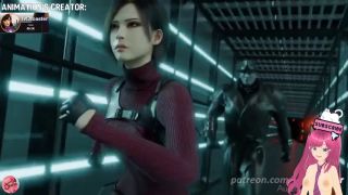 Hentai Vtuber Ada Wong naked is my favorite crush big nipples lvl3toaster animation - Jazziuu-1