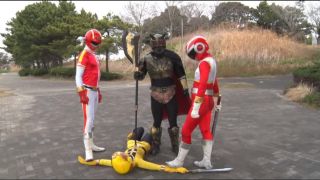 online adult clip 20 GHMT-88 Kaiser Five -Kaiser Yellow & Kaiser Pink in grave danger!! - power rangers - fetish porn lady fyre femdom-9