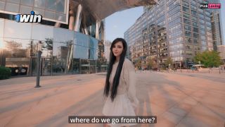 Pretty Girl Public Masturbation on Street & Cafe - 1080p Ful-0