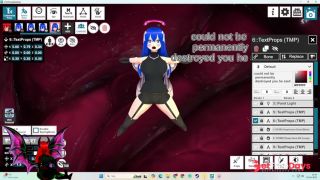 18 vroid studio VRM Posing Desktop VRM Adjuster  making a vore Comic-6