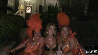 Following Super Hot Girl Around Fantasy Fest Key West bigtits -9