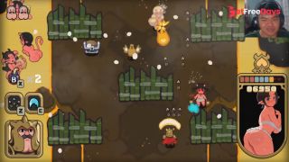 H-Game Shoot-em-ups ButtKnight Game Play part 2-2