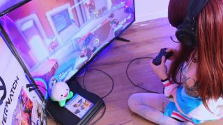 femdom control solo female | Gamer Dva Plays With Fuck Machine – Korpse Kitten | nerdy girls-2