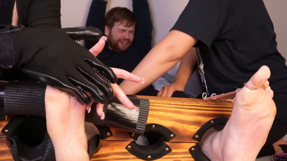 Thetickleroom Wifes 2 On 1 Betrayal! Ticklingguys (Femdom porn)