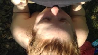 bbw boobs tits mature blowjob porn | Playfullilgirl – Pfl Outdoor Bj | redhead-0