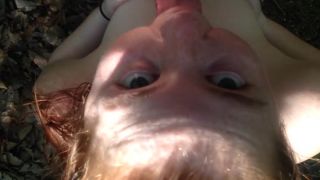 bbw boobs tits mature blowjob porn | Playfullilgirl – Pfl Outdoor Bj | redhead-8