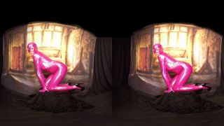 Bravo Models Cosplay 3D VR Videos  356 Rebecca Black  Pink Spandex Cost-1