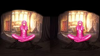 Bravo Models Cosplay 3D VR Videos  356 Rebecca Black  Pink Spandex Cost-2