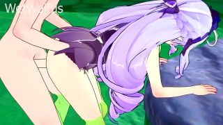 Wet Waifus - Vivian can't wait anymore to have her Pussy Ravaged with intense Sex - Zenless Zone Zero-3