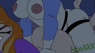 HoaXxx - Super Hero Girls Kara and Barbara Sleepover-2
