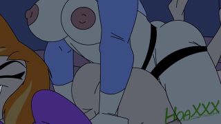 HoaXxx - Super Hero Girls Kara and Barbara Sleepover-5