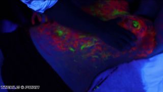 [tickle.porn] Claire Coda - Claires Glow Paint Giggle Tickle Part 1 keep2share k2s video-9