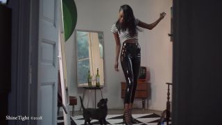 [GetFreeDays.com] Viviene In Latex Pants latex lesbian porn-3