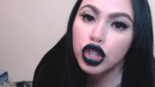 PrincessDi - Lots of Sexy Sensual Kisses Black Lipst-3