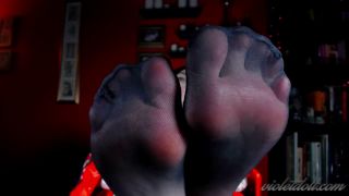 Part 2 Violet Doll - Sheer Stocking Foot Worship-1