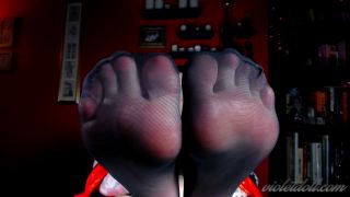 Part 2 Violet Doll - Sheer Stocking Foot Worship-5