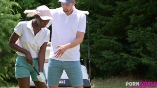 Zaawaadi - Horny Black Slut Zaawaadi Gives Her Asshole to Golf Coach in Broad Daylight GP - PornWorld (HD 2021)-2