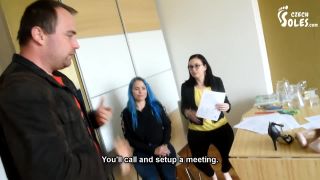 Czech SolesWorshiping Two Insurance Agent's Amazing Feet On A Great Deal¡ (Foot Worship, High Heels, Sexy Feet) - 1080p-9