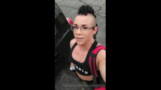 MuscleGeisha () Musclegeisha - the th day of christmas tonight we celebrate with a real post workout sweaty gym flex 18-12-2021-4