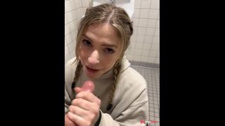 [GetFreeDays.com] Blonde slut gets railed in public campsite bathroom Porn Film March 2023-2