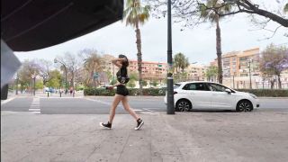 BralessForever Elfa: Nude in Black Sheer Top QuadHD!-0