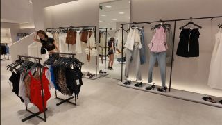 BralessForever Elfa: Nude in Black Sheer Top QuadHD!-8