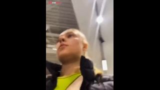 [GetFreeDays.com] Walking with vibrator in pussy in the public Porn Stream May 2023-0