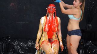 Custom Fetish - Scarlett s First Messy With Julie WIDE - Fetish-9