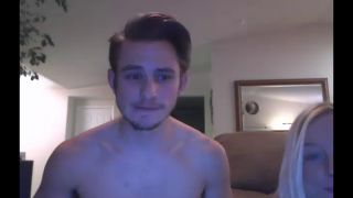 423767 Blonde sucks and rides her man on a webcam.-0