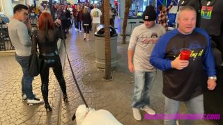 The Mean Girls - Goddess Platinum - Public Mutt Crawl (1080 HD) - joi on bdsm porn-8