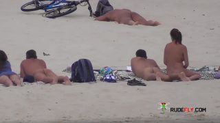 Voyeur at nude beach in spring time  2-2