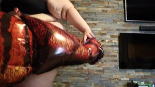 online video 37 SSBBW Juicy Jackie – Balloon Dinosaur Pop and Ottoman Crush - feederfeedee - femdom porn ass mature big cock-1