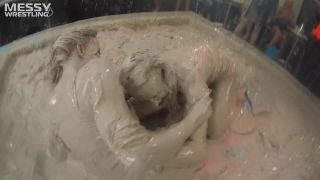 clip 2 8 Chicks Messy Wrestling, hardcore pregnant porn on hardcore porn -2