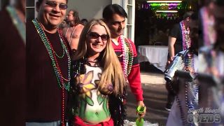 Neverbeforeseen Streets Of Mardi Gras Prime Cut Video SmallTits!-7