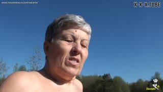 Mature porn  savana  Mature, Solo Savana - Getting hot and naked by the lake Siterip-9