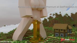 [GetFreeDays.com] Villagers build giant dick with cum system for giant Jenny Sex Stream February 2023-6