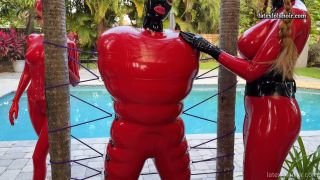 Miss Fetilicious Heavy Rubber Bondage In Florida Part 1 Fetish (Fetish porn)-4