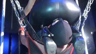 xxx clip 39 Kelly Kalashnik - Ride Your Face On The Sling With My Leather Pants on fetish porn femdom domination-6