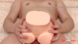 My cock shoots cum after a long abstinence-1