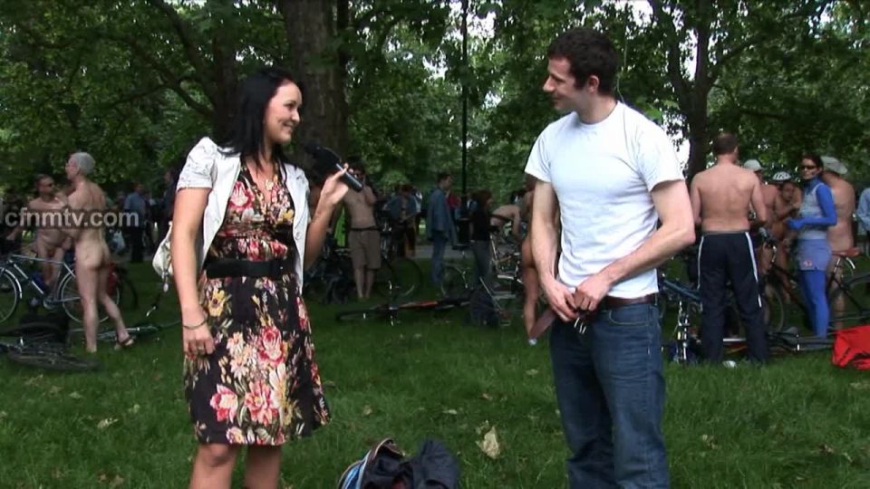 Naked Bike Ride Virgins - Female Domination - Cfnmtv (HD 2021)