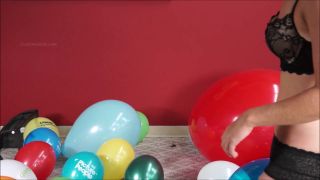 Custom Fetish - Julie Staple Pops Balloons - Fetish-1