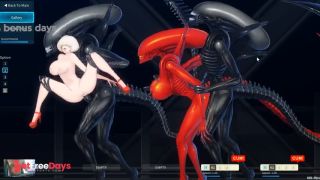 [GetFreeDays.com] 2B NIER AUTOMATA FUCKED BY GIANT ALIENS Sex Video January 2023-9